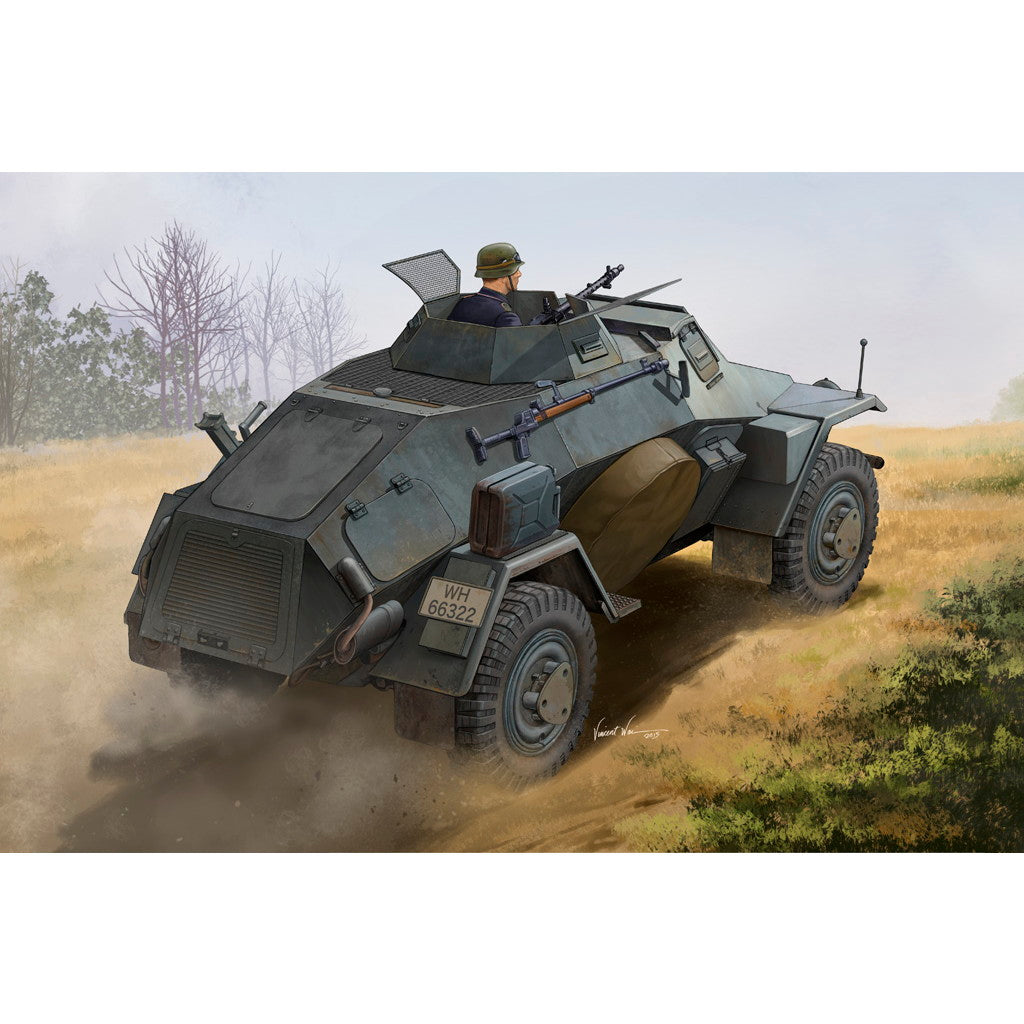 【新品即納】[PTM] (再販) ファイティングヴィークルシリーズ 1/35 ドイツ Sd.Kfz.221 軽装甲車(第1シリーズ) プラモデル(83811) HOBBY BOSS(ホビーボス) (20240930)