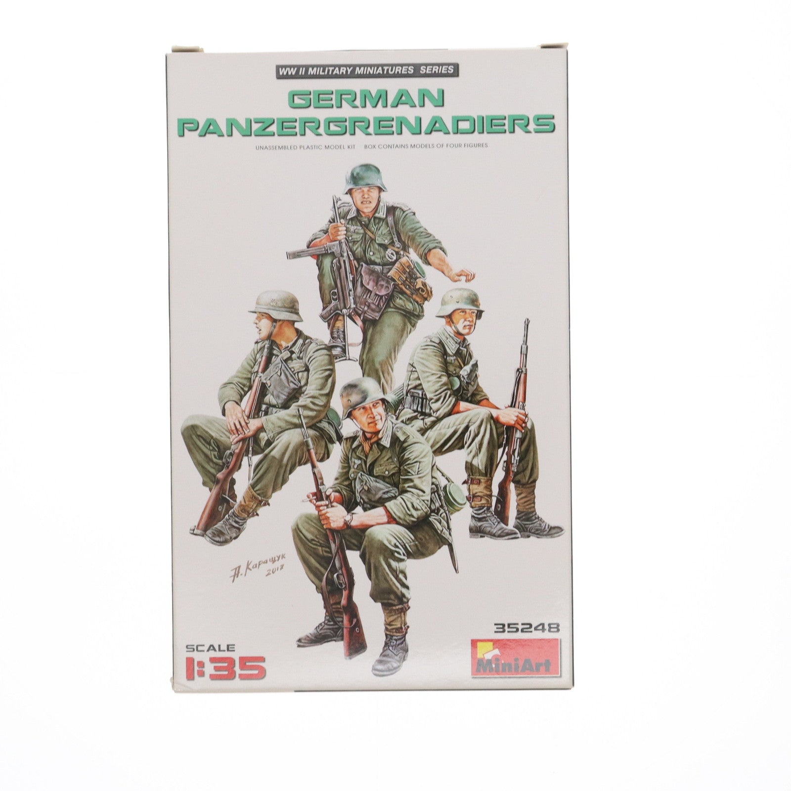 【中古即納】[PTM] 1/35 ドイツ 擲弾兵戦車部隊 4体入 [MA35248] プラモデル ミニアート(MiniArt)(20191018)