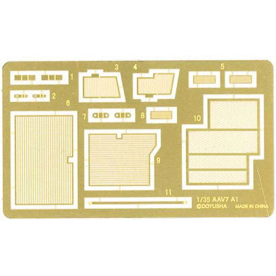 【新品即納】[PTM] (再販) 1/35 陸上自衛隊水陸両用車 AAV7A1 プラモデル 童友社(20240831)
