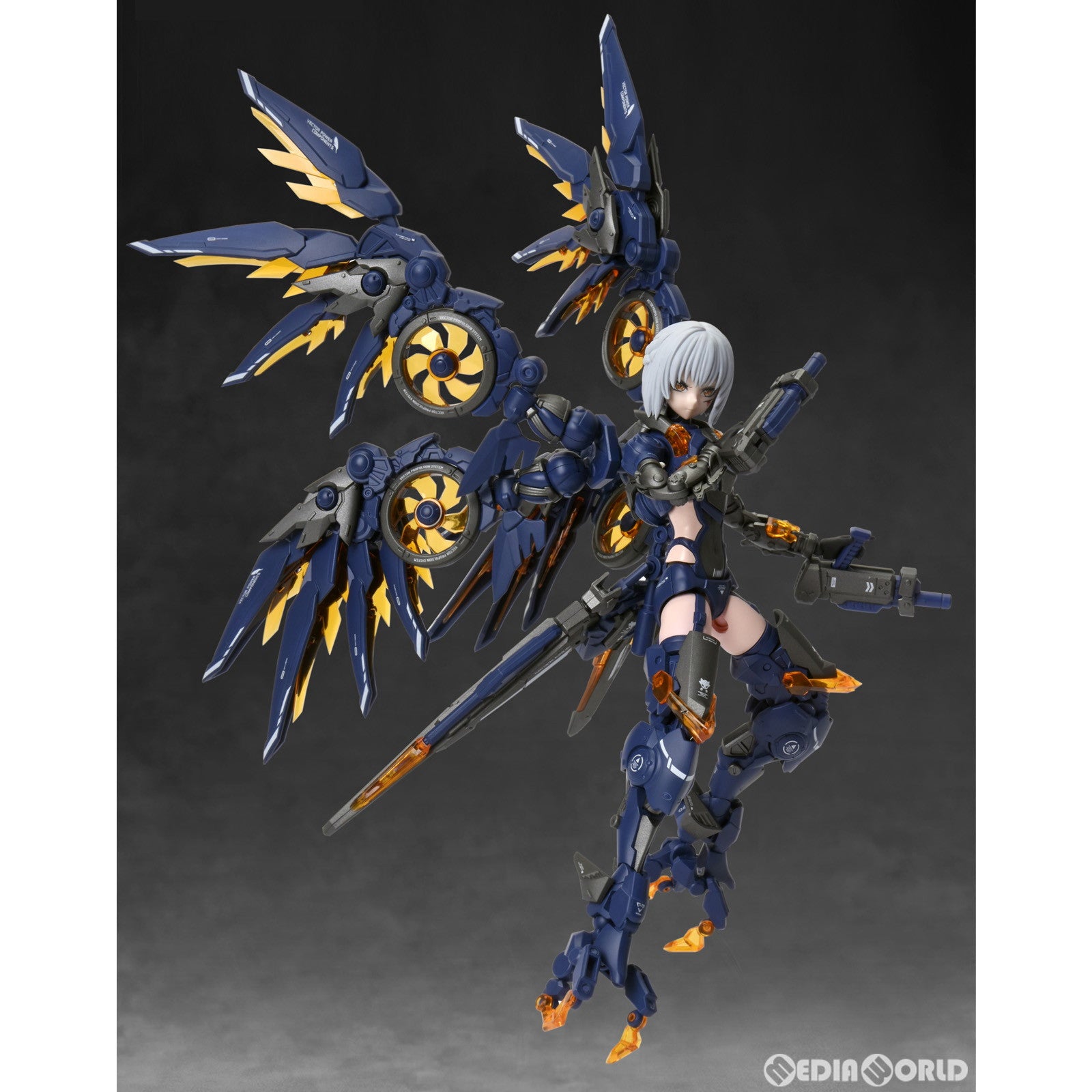 【中古即納】[PTM] サイバーフォーレスト FANTASY GIRLS 1/10.5 ハリケーン・アサルト・リベンジャー:プロトタイプ・イェーガー プラモデル(600515) NUKE MATRIX(ヌークマトリックス)(20220922)