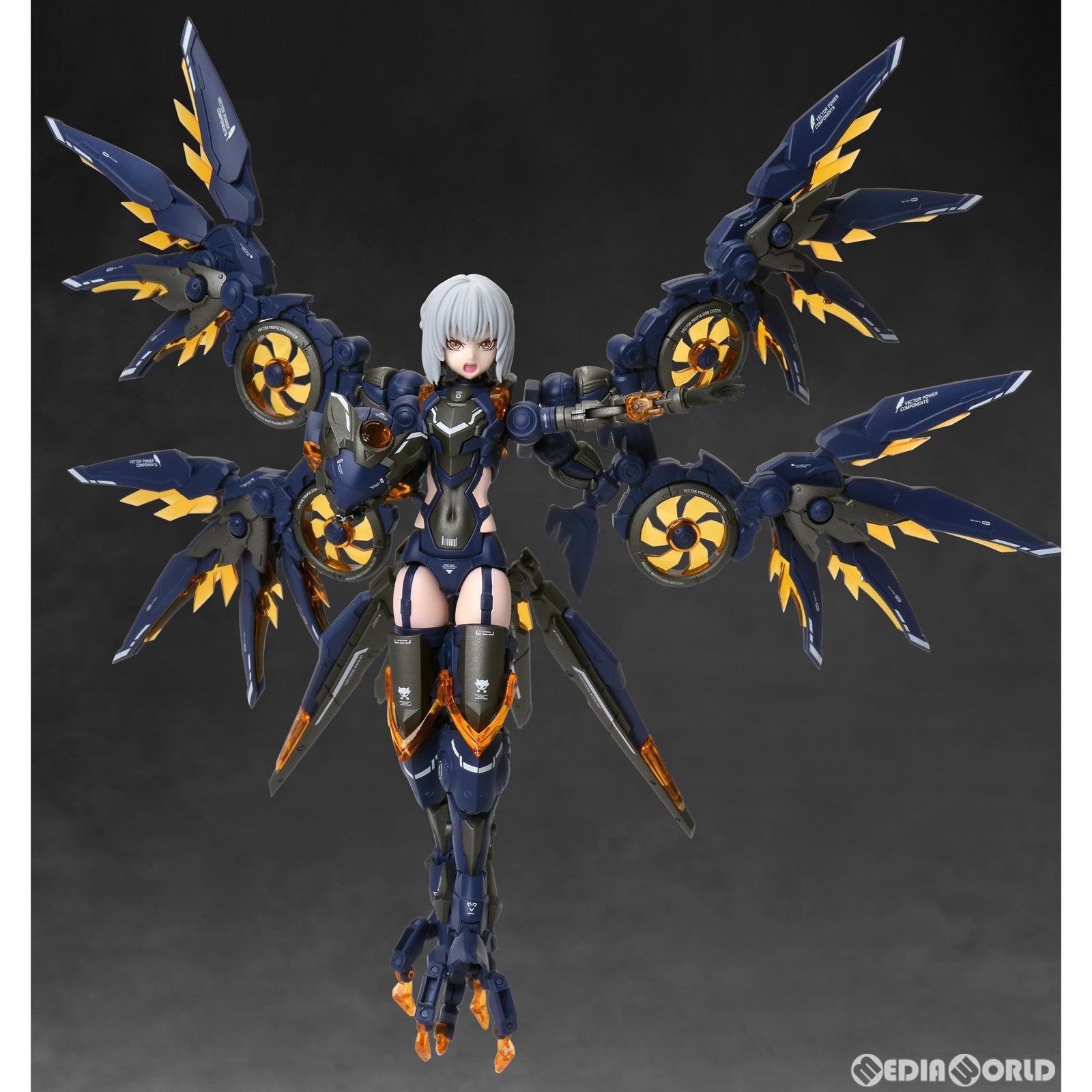 【中古即納】[PTM] サイバーフォーレスト FANTASY GIRLS 1/10.5 ハリケーン・アサルト・リベンジャー:プロトタイプ・イェーガー プラモデル(600515) NUKE MATRIX(ヌークマトリックス)(20220922)