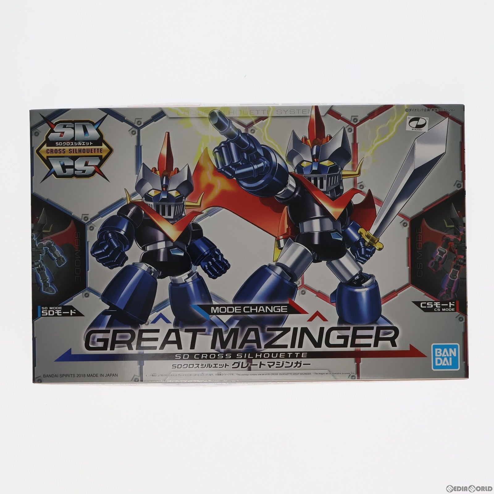 【中古即納】[PTM] SDクロスシルエット グレートマジンガー プラモデル バンダイスピリッツ(20181208)
