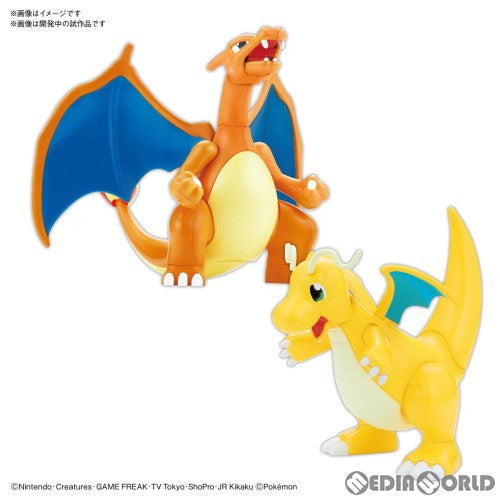 【新品】【お取り寄せ】[PTM] (再販) ポケモンプラモコレクション No.43 セレクトシリーズ リザードン(バトルVer.)&カイリュー VSセット ポケットモンスター プラモデル(5060270) バンダイスピリッツ(20250731)