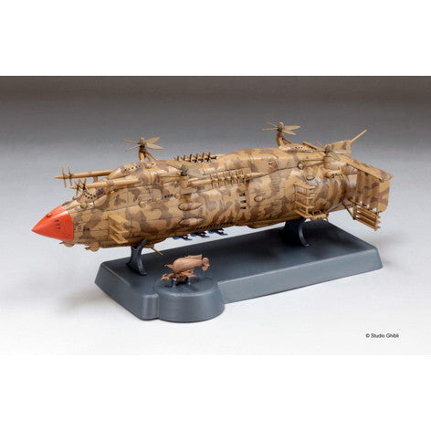 【中古即納】[PTM] 飛行戦艦 ゴリアテ w/1/20スケール ムスカ大佐フィギュア付 「天空の城ラピュタ」 [FG9] プラモデル ファインモールド(Finemolds)(20191220)