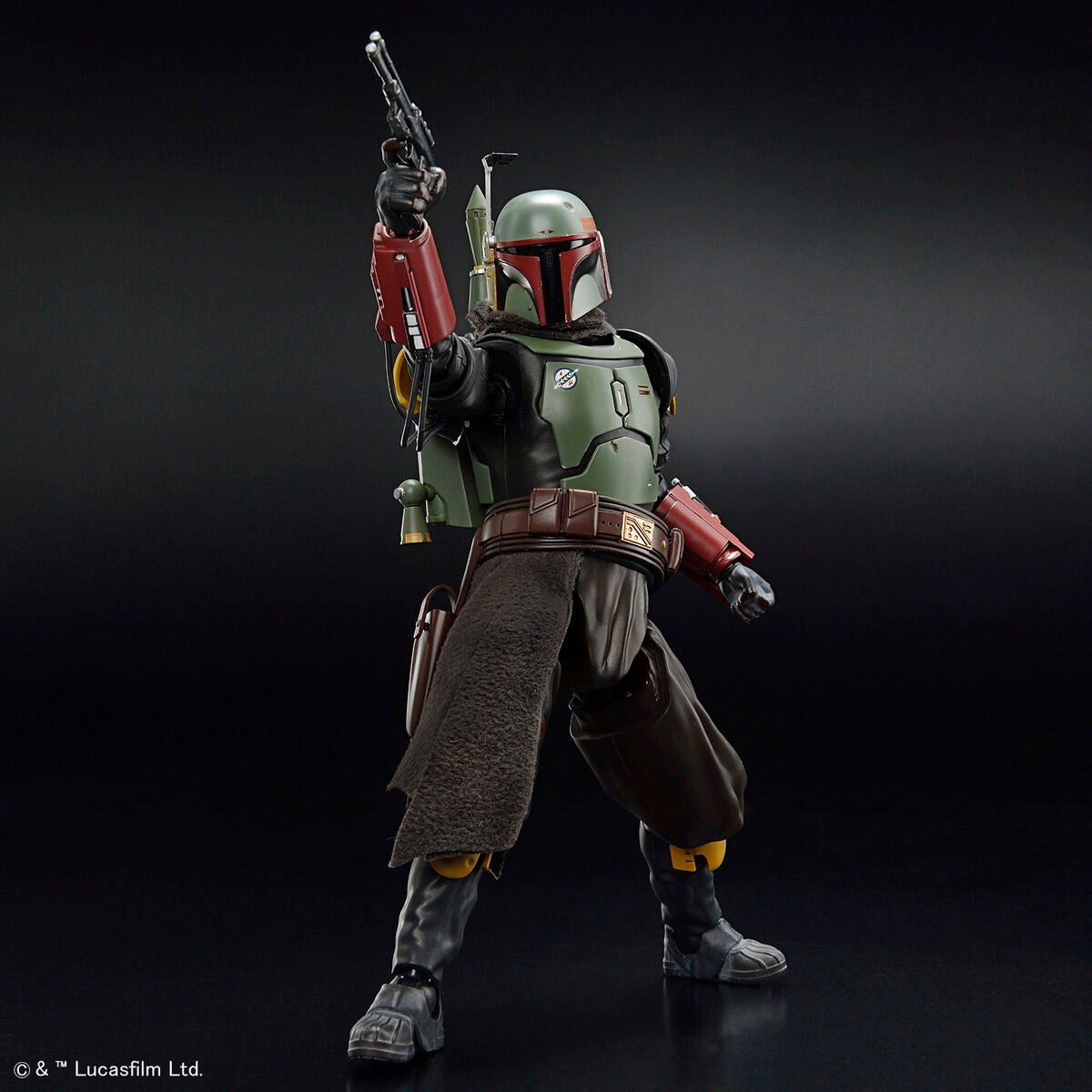 【中古即納】[PTM] (再々販) 1/12 ボバ・フェット STAR WARS(スター・ウォーズ) ザ・マンダロリアン プラモデル(5063390) バンダイスピリッツ(20250212)