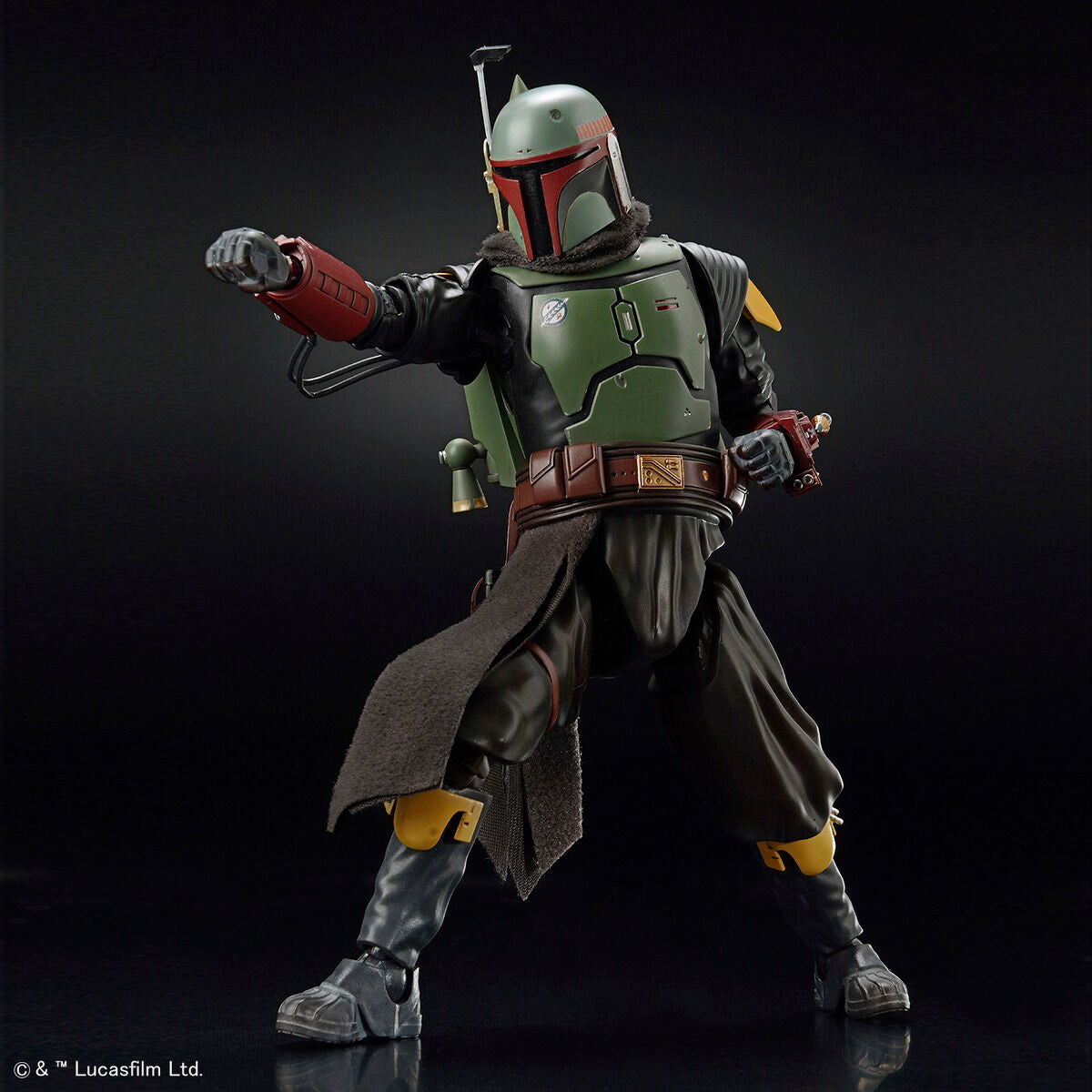 【中古即納】[PTM] (再々販) 1/12 ボバ・フェット STAR WARS(スター・ウォーズ) ザ・マンダロリアン プラモデル(5063390) バンダイスピリッツ(20250212)