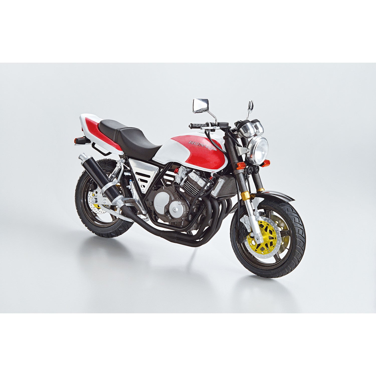 【中古即納】[PTM] (再々販) ザ・バイク No.53 1/12 ホンダ NC31 CB400 SUPER FOUR '92 カスタムパーツ付き プラモデル(064795) アオシマ(2026年3月)