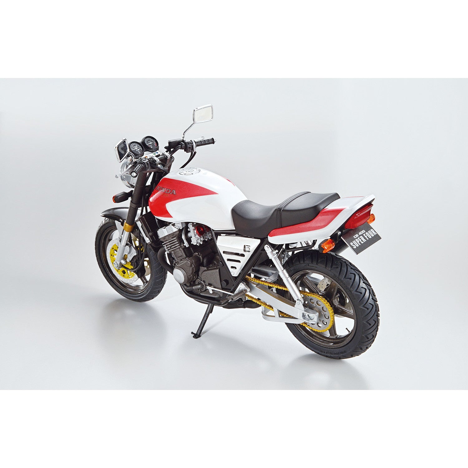 【中古即納】[PTM] (再々販) ザ・バイク No.53 1/12 ホンダ NC31 CB400 SUPER FOUR '92 カスタムパーツ付き プラモデル(064795) アオシマ(2026年3月)
