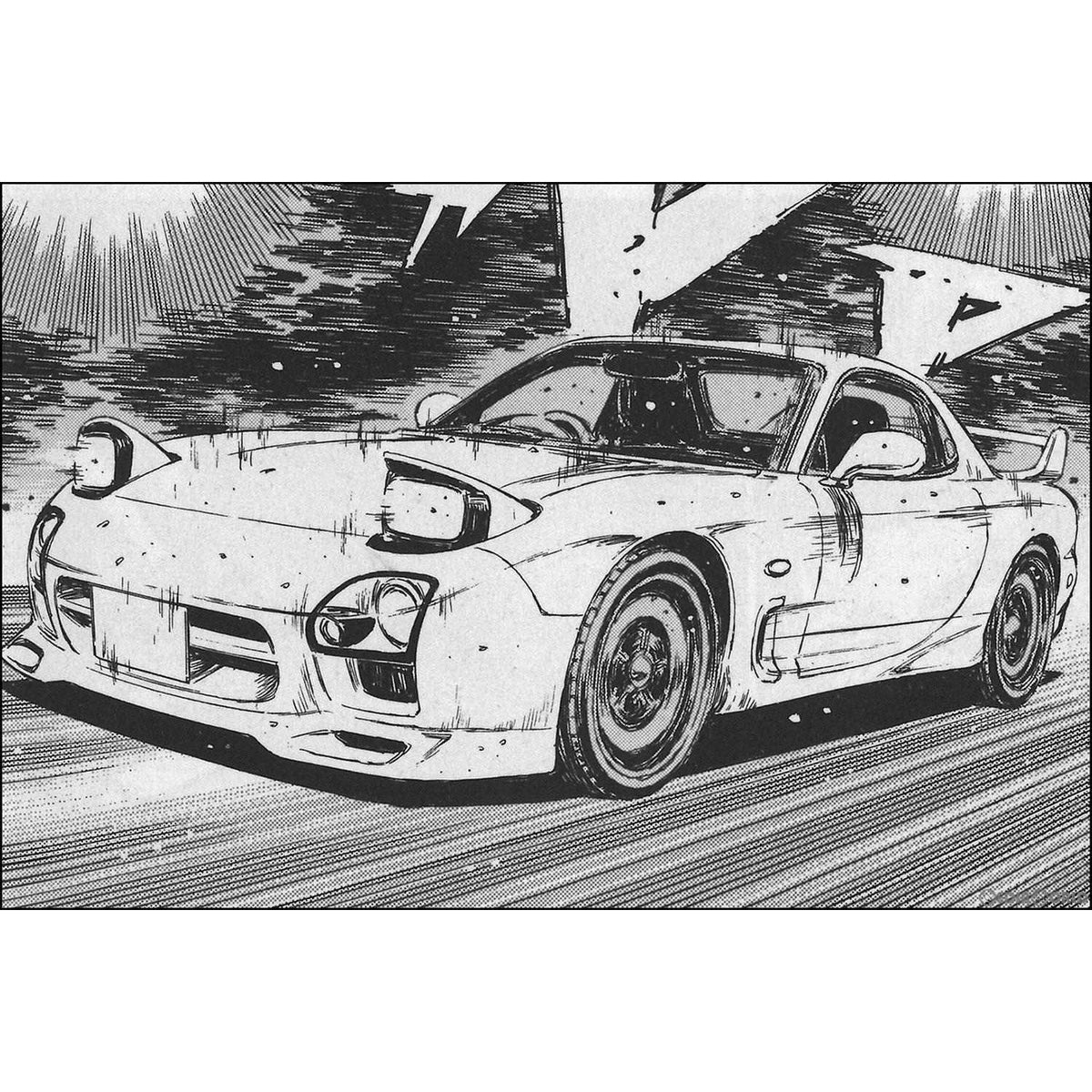 【新品】【お取り寄せ】[PTM] 1/24 頭文字D No.18 高橋啓介 FD3S RX-7 18巻 SSR戦仕様 プラモデル(64931) アオシマ(20221216)