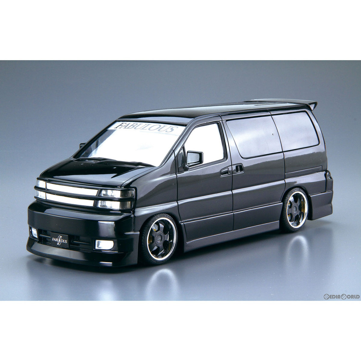 【新品】【お取り寄せ】[PTM] ザ・チューンドカー No.43 1/24 ファブレス APE50 エルグランド '00(ニッサン) プラモデル(65303) アオシマ(20221225)