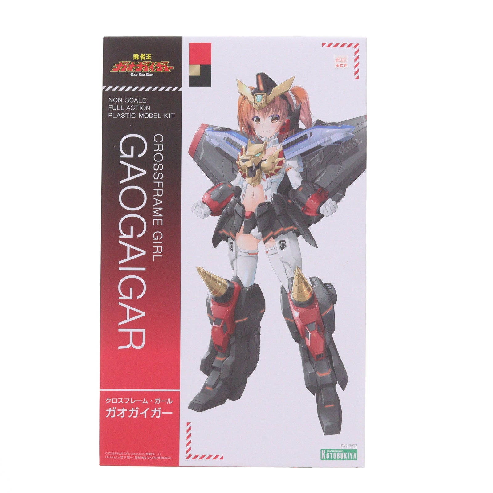 【新品】【お取り寄せ】[PTM] (再販) クロスフレーム・ガール ガオガイガー 勇者王 ガオガイガー プラモデル(CG001X) コトブキヤ(20230319)