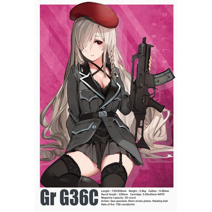 【予約安心出荷】[PTM] (再販) イラストカード付属 LittleArmory(リトルアーモリー) LADF28 1/12 ドールズフロントライン Gr G36C タイプ プラモデル(323051) TOMYTEC(トミーテック)(2026年9月)
