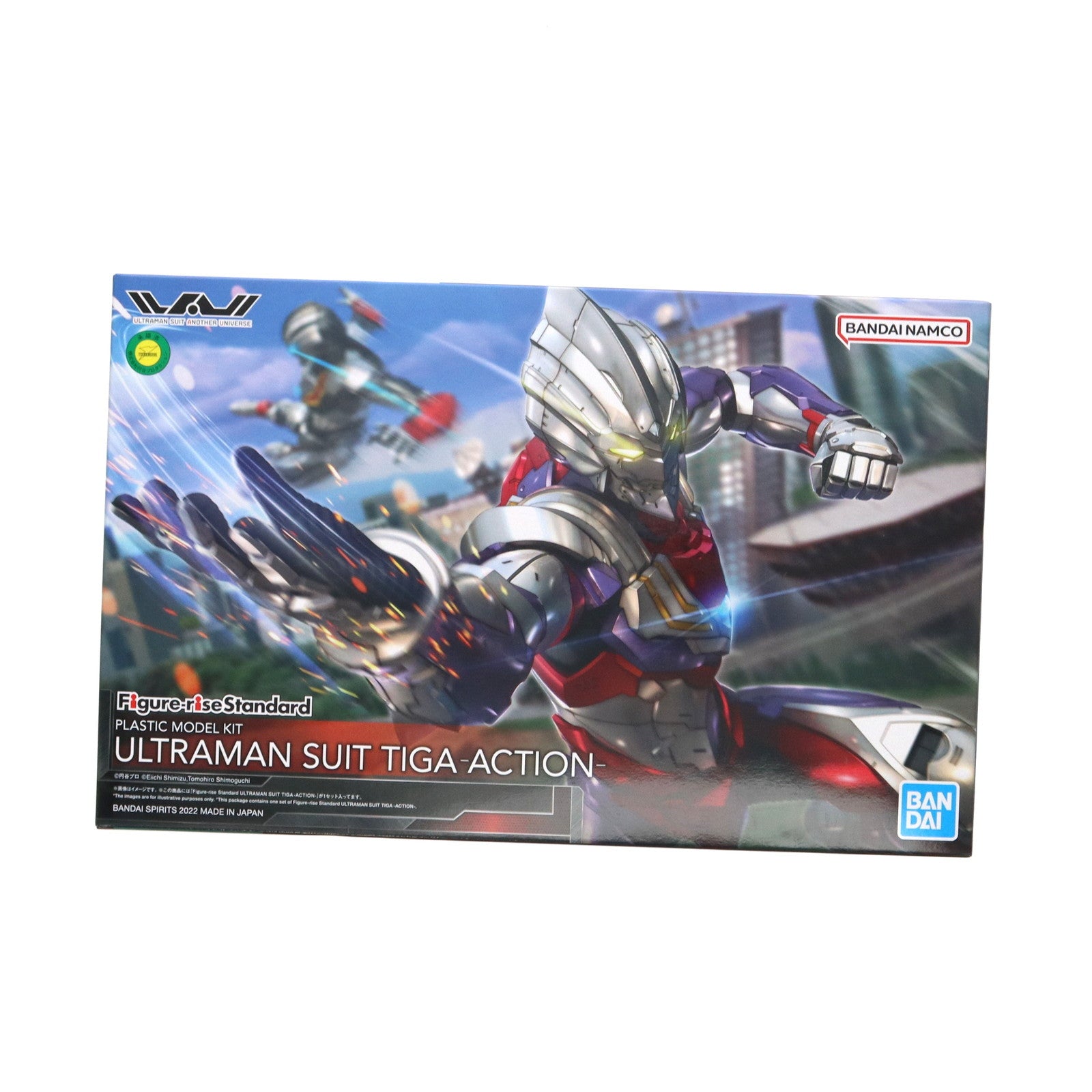 【中古即納】[PTM] Figure-rise Standard(フィギュアライズ スタンダード) 1/12 ULTRAMAN SUIT TIGA(ウルトラマンスーツティガ) -ACTION- プラモデル(5062076) バンダイスピリッツ(20220917)