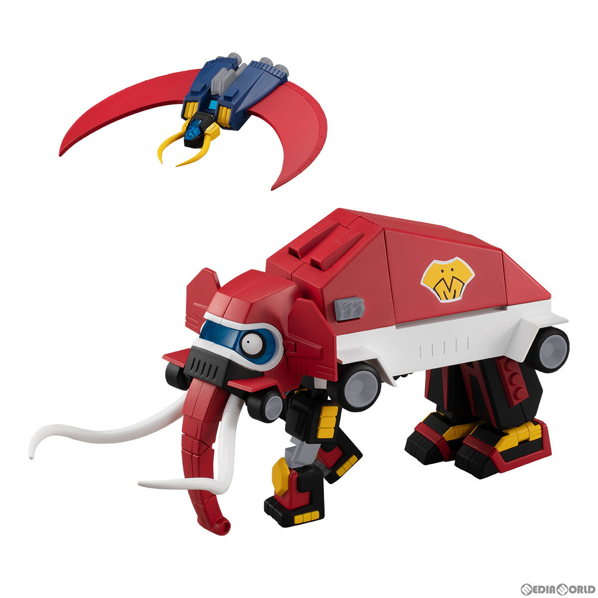 【中古即納】[PTM] (食玩)SMP[SHOKUGAN MODELING PROJECT] タイムボカンシリーズ 逆転イッパツマントッキュウマンモスセット プラモデル バンダイ(20230206)