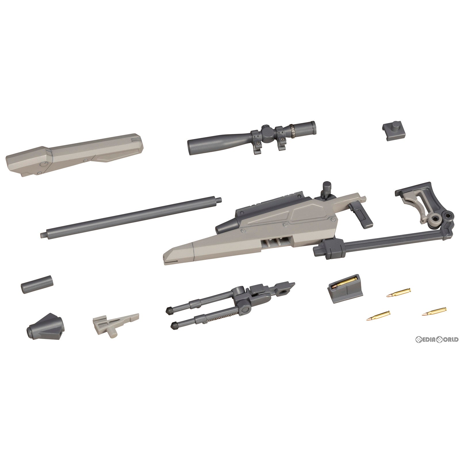 【新品】【お取り寄せ】[PTM] (再販) M.S.G モデリングサポートグッズ ウェポンユニット09 ニュースナイパーライフル プラモデル(RW009X) コトブキヤ(20230520)