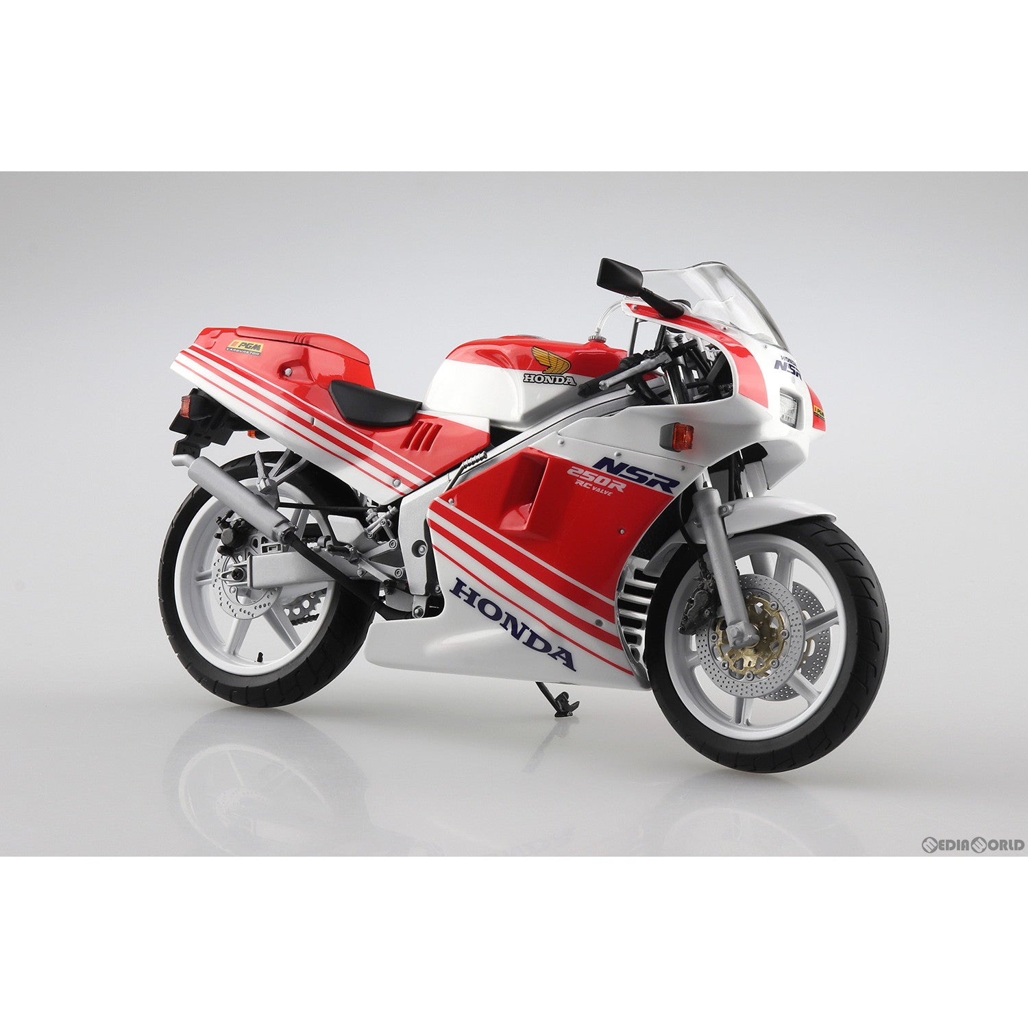 【新品】【お取り寄せ】[PTM] ザ・バイク No.8 1/12 ホンダ MC18 NSR250R '88 プラモデル(65563) アオシマ(20230118)