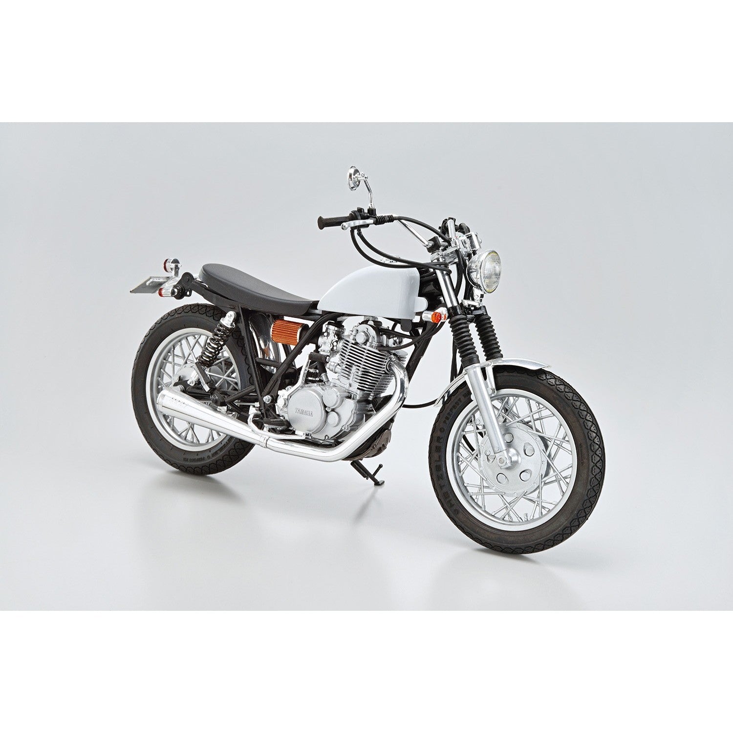 【新品】【お取り寄せ】[PTM] ザ・バイク No.56 1/12 ヤマハ1JR SR400S リミテッドエディション '95 カスタムパーツ付き プラモデル(065662) アオシマ(20260531)