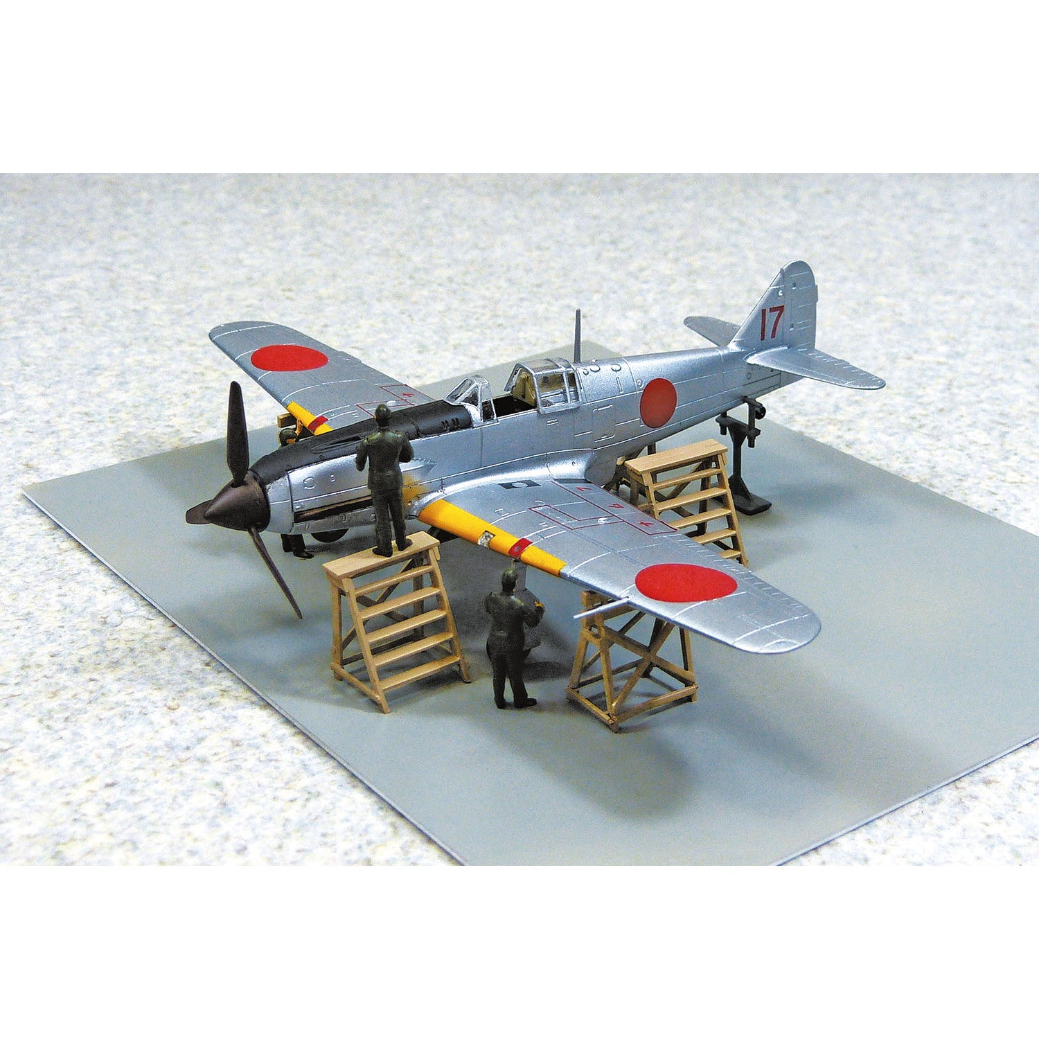 【新品】【お取り寄せ】[PTM] 1/72 航空機 No.1 三式戦 飛燕 二型 増加試作機 キ61-II プラモデル(065679) アオシマ(20230218)