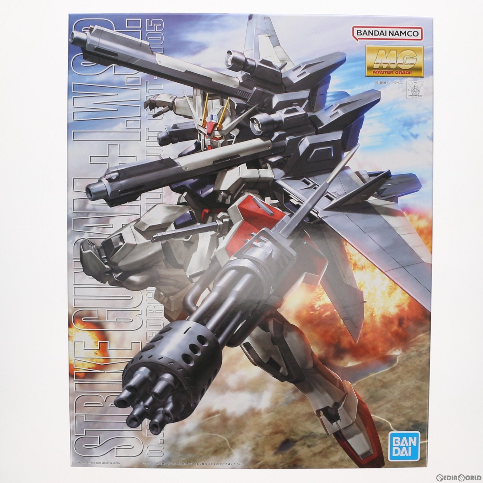 【中古即納】[PTM] MG 1/100 GAT-X105 ストライクガンダム + IWSP 機動戦士ガンダムSEED(シード) プラモデル(5064127) バンダイスピリッツ(20221014)