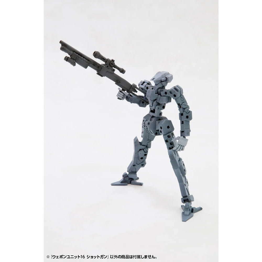 【新品】【お取り寄せ】[PTM] (再販) M.S.G モデリングサポートグッズ ウェポンユニット16 ショットガン プラモデル(MW16X) コトブキヤ(20230521)