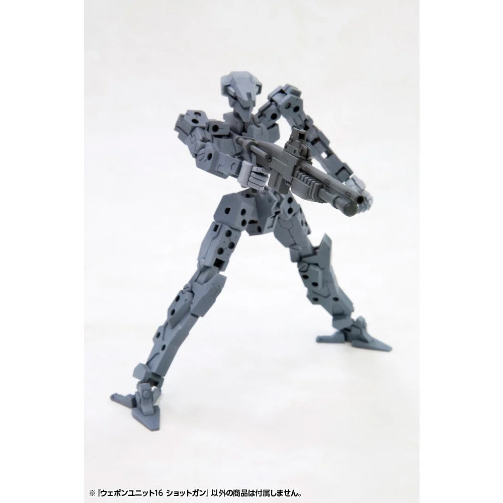 【新品】【お取り寄せ】[PTM] (再販) M.S.G モデリングサポートグッズ ウェポンユニット16 ショットガン プラモデル(MW16X) コトブキヤ(20230521)