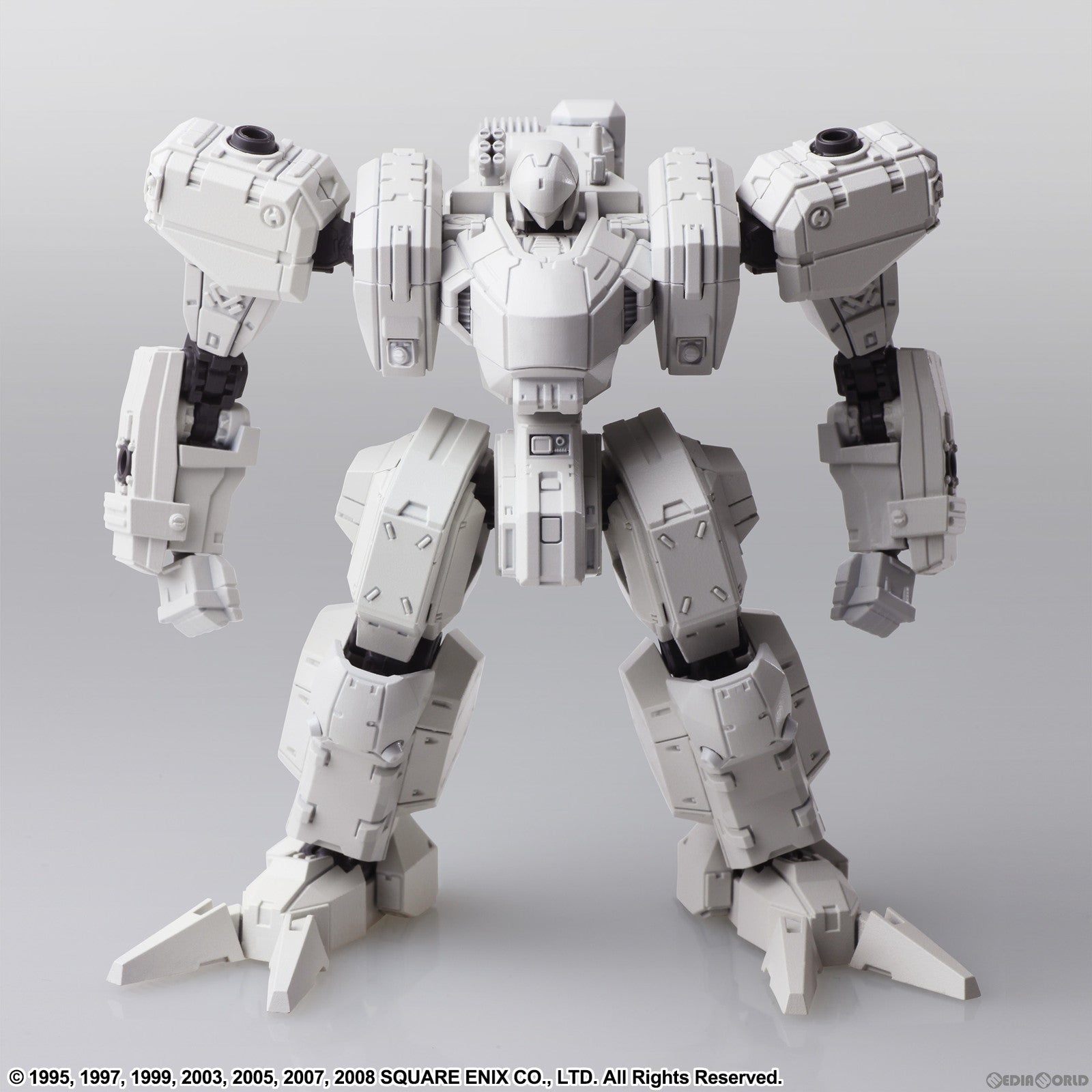【新品即納】[PTM] フロントミッション ストラクチャーアーツ 1/72 スケール プラスティック モデルキット シリーズ ゼニスDVホワイト 4機セット FRONT MISSION プラモデル スクウェア・エニックス(2023年6月)