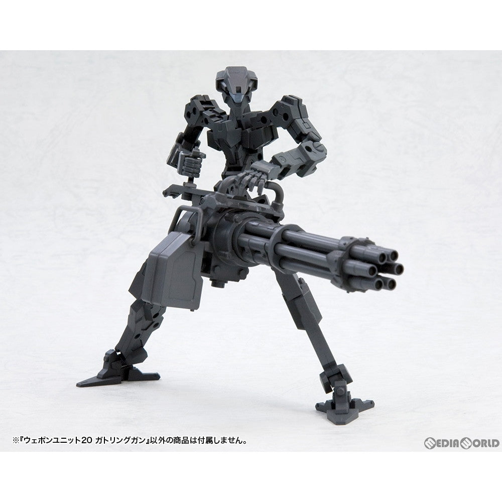 【中古即納】[PTM] (再販) M.S.G モデリングサポートグッズ ウェポンユニット20 ガトリングガン プラモデル(MW20X) コトブキヤ(20230617)