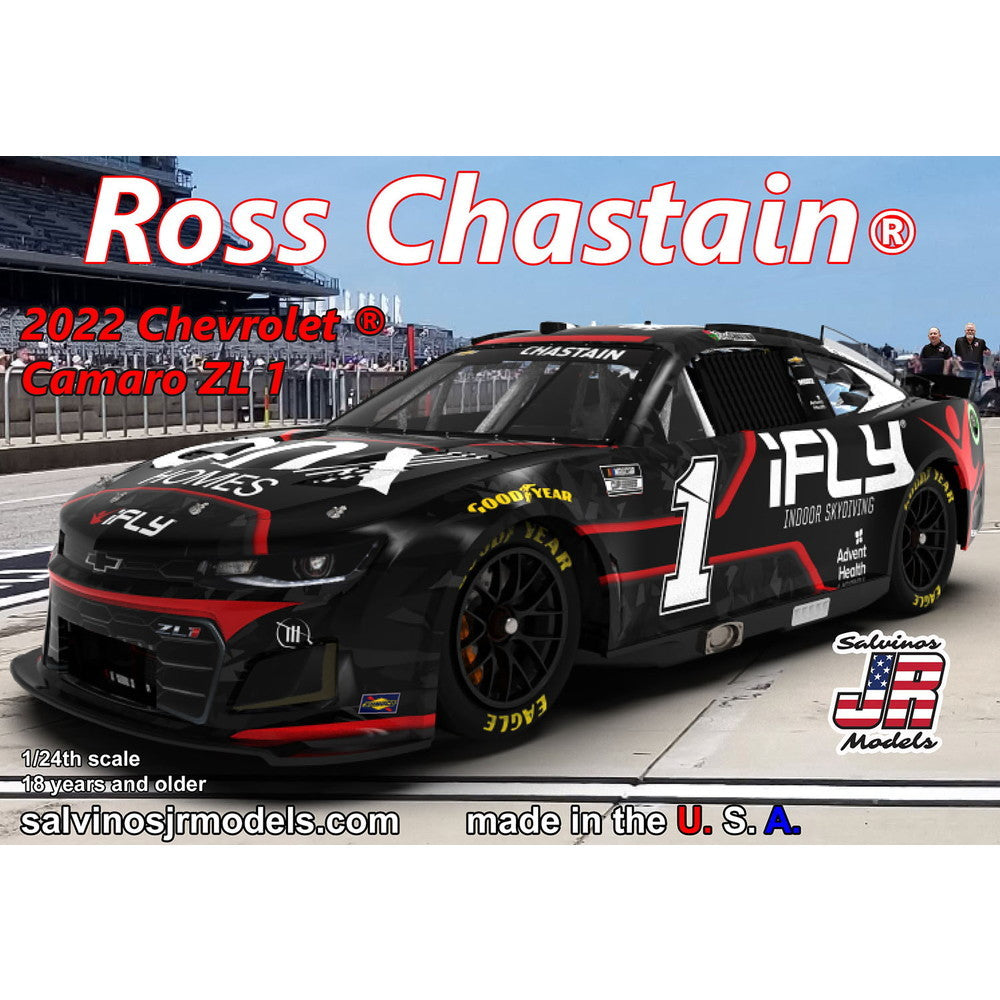 【新品即納】[PTM] (再販) 1/24 ロス・チャスティン #1 ONX HOMES シボレー カマロ ZL 1 NASCAR 2022 ネクストジェネレーション プラモデル(THC2022RCT) Salvinos JR Models(サルビノス J・R モデル) (20240930)