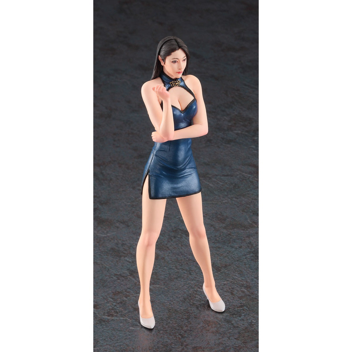【中古即納】[PTM] 12 リアルフィギュア コレクション No.23 1/12 チャイナドレス レジンキャストキット プラモデル(SP541) ハセガワ(20221029)