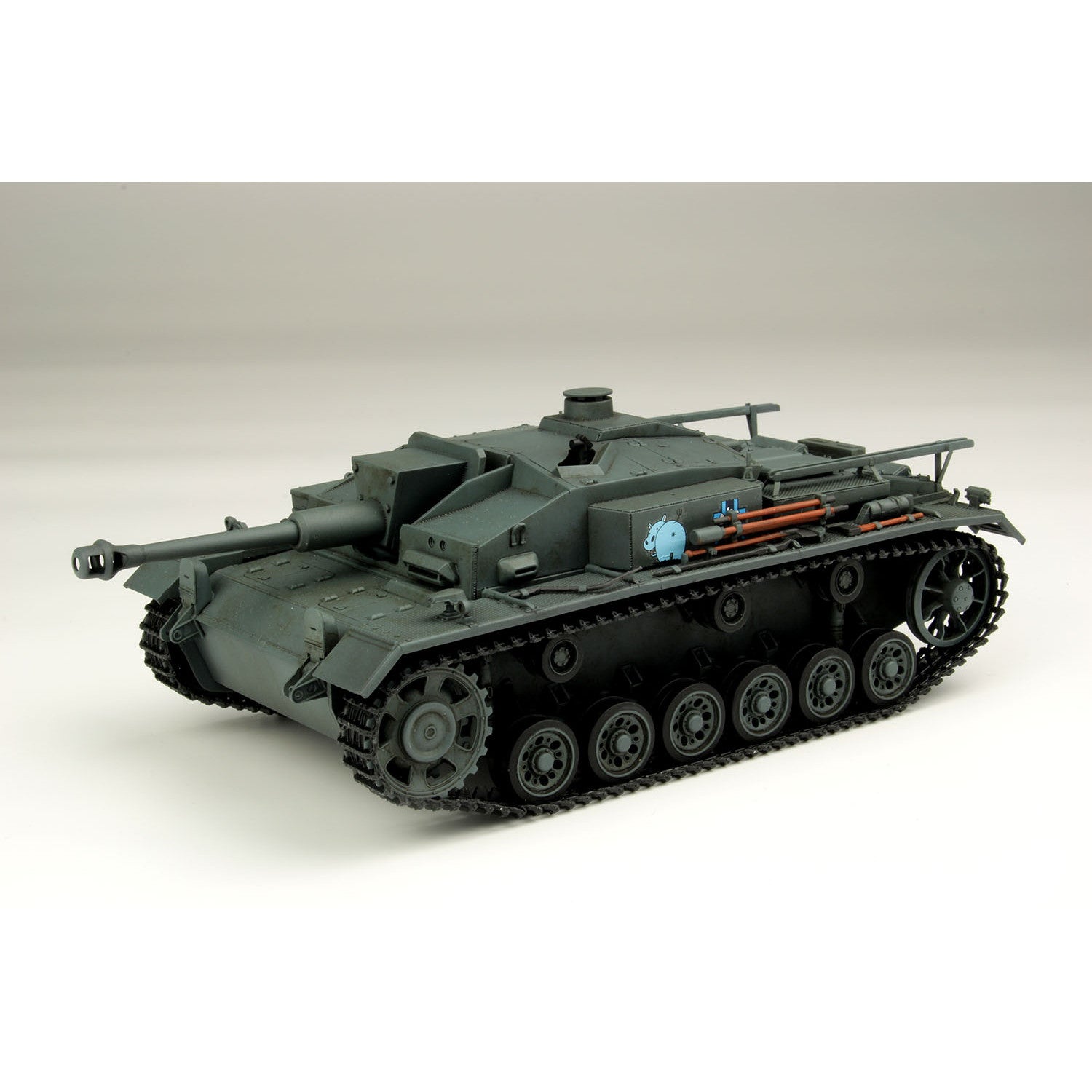 【新品即納】[PTM] (再販) 1/35 III号突撃砲F型 カバさんチーム 10周年をお祝いするぜよ! ガールズ&パンツァー 劇場版 プラモデル(GP-79) プラッツ(20241130)