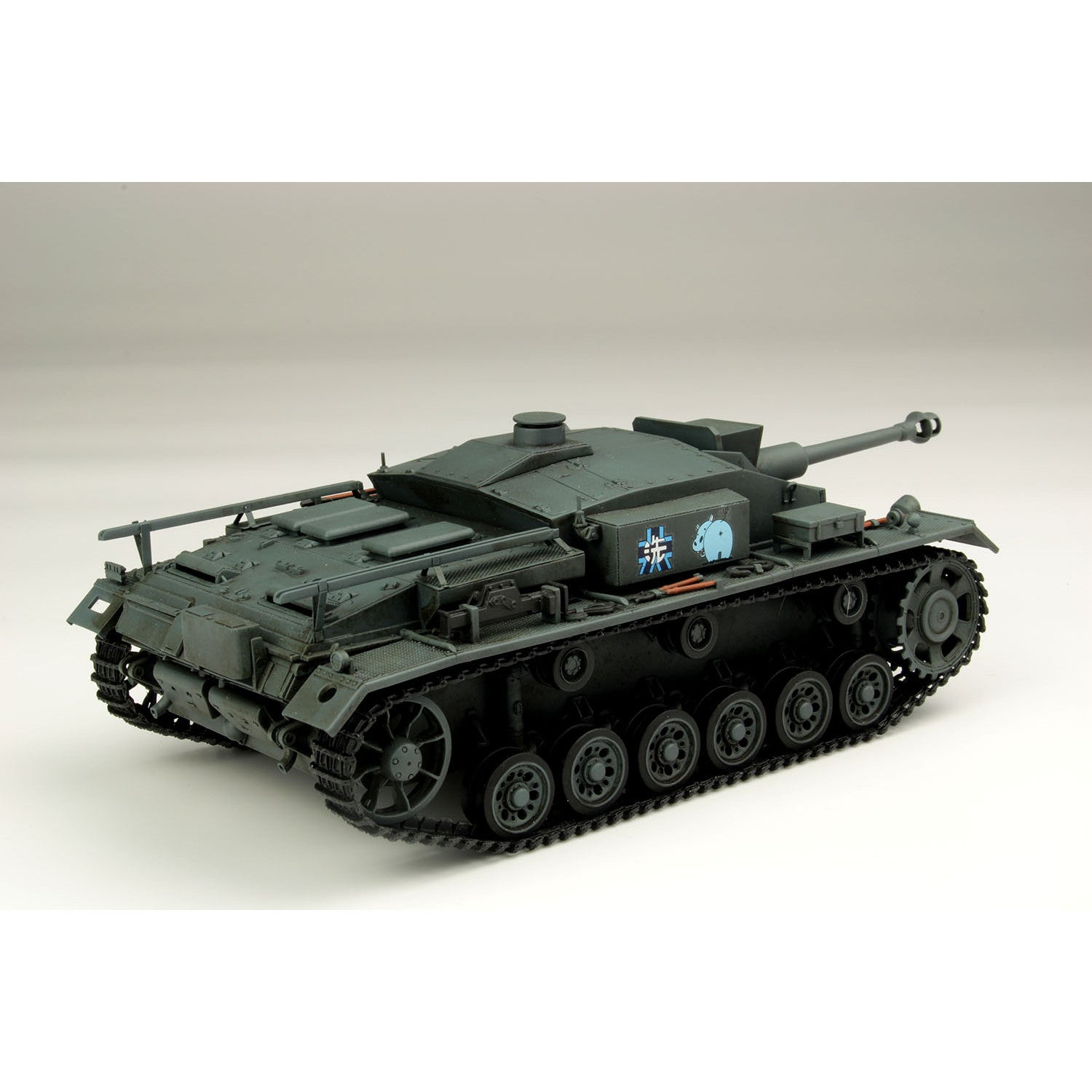 【新品即納】[PTM] (再販) 1/35 III号突撃砲F型 カバさんチーム 10周年をお祝いするぜよ! ガールズ&パンツァー 劇場版 プラモデル(GP-79) プラッツ(20241130)