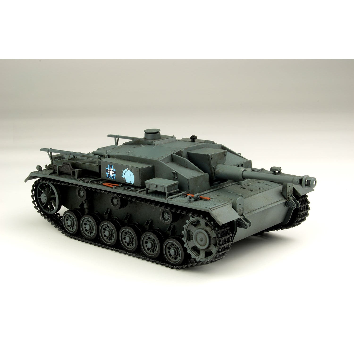【新品即納】[PTM] (再販) 1/35 III号突撃砲F型 カバさんチーム 10周年をお祝いするぜよ! ガールズ&パンツァー 劇場版 プラモデル(GP-79) プラッツ(20241130)