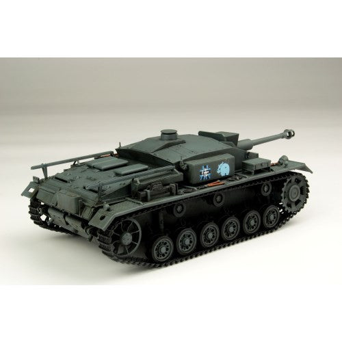 【新品即納】[PTM] (再販) 1/35 III号突撃砲F型 カバさんチーム 10周年をお祝いするぜよ! ガールズ&パンツァー 劇場版 プラモデル(GP-79) プラッツ(20241130)
