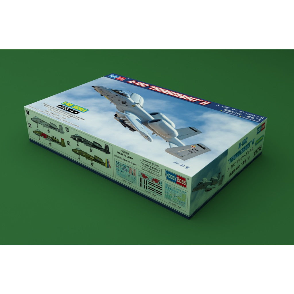 【新品即納】[PTM] (再販) エアクラフトシリーズ 1/48 A-10C サンダーボルトII プラモデル(81796) HOBBY BOSS(ホビーボス) (20240930)
