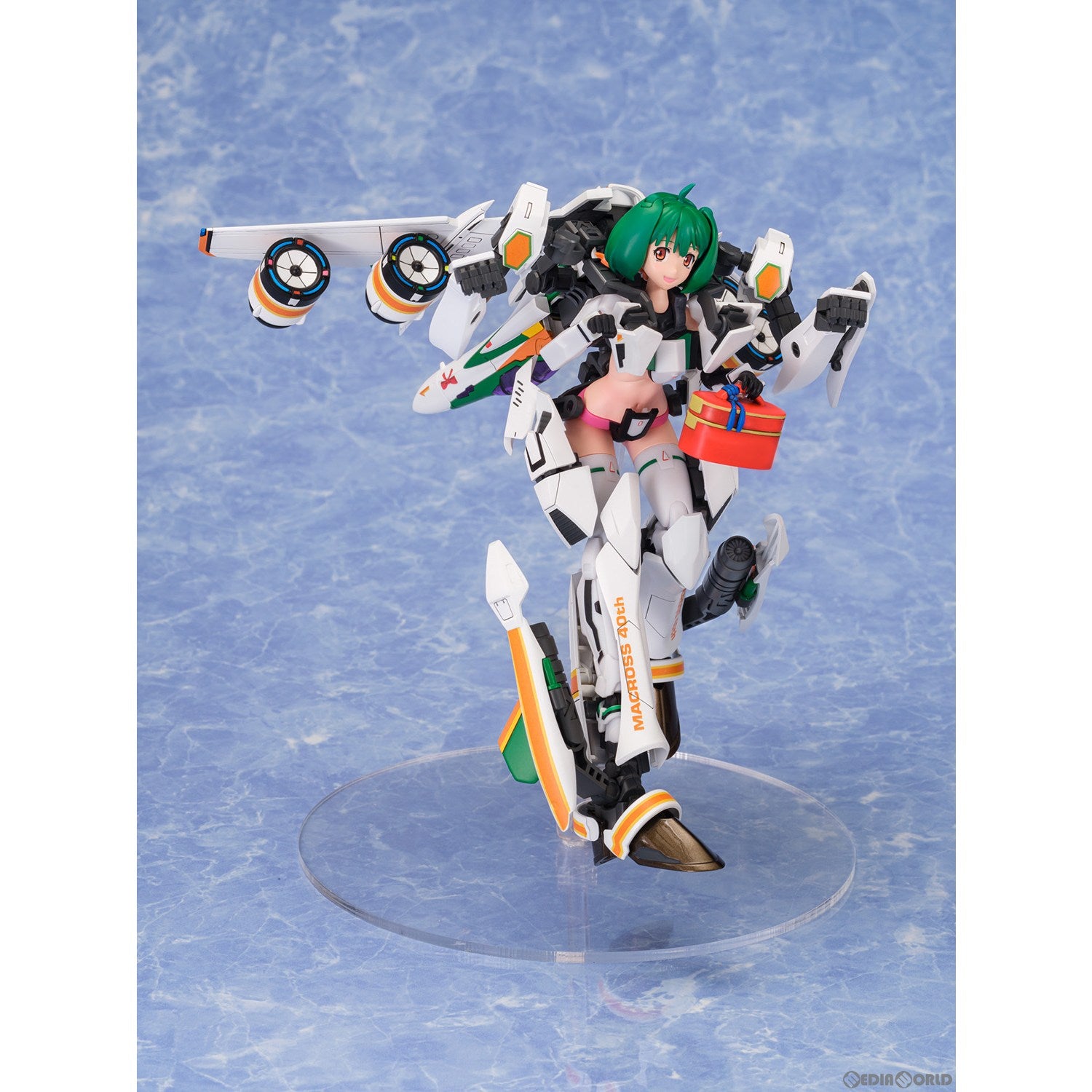 【中古即納】[PTM] ACKS MC-10 V.F.G. VF-25F メサイア ランカ・リー マクロス40thアニバーサリー マクロスF(フロンティア) プラモデル アオシマ(20230621)