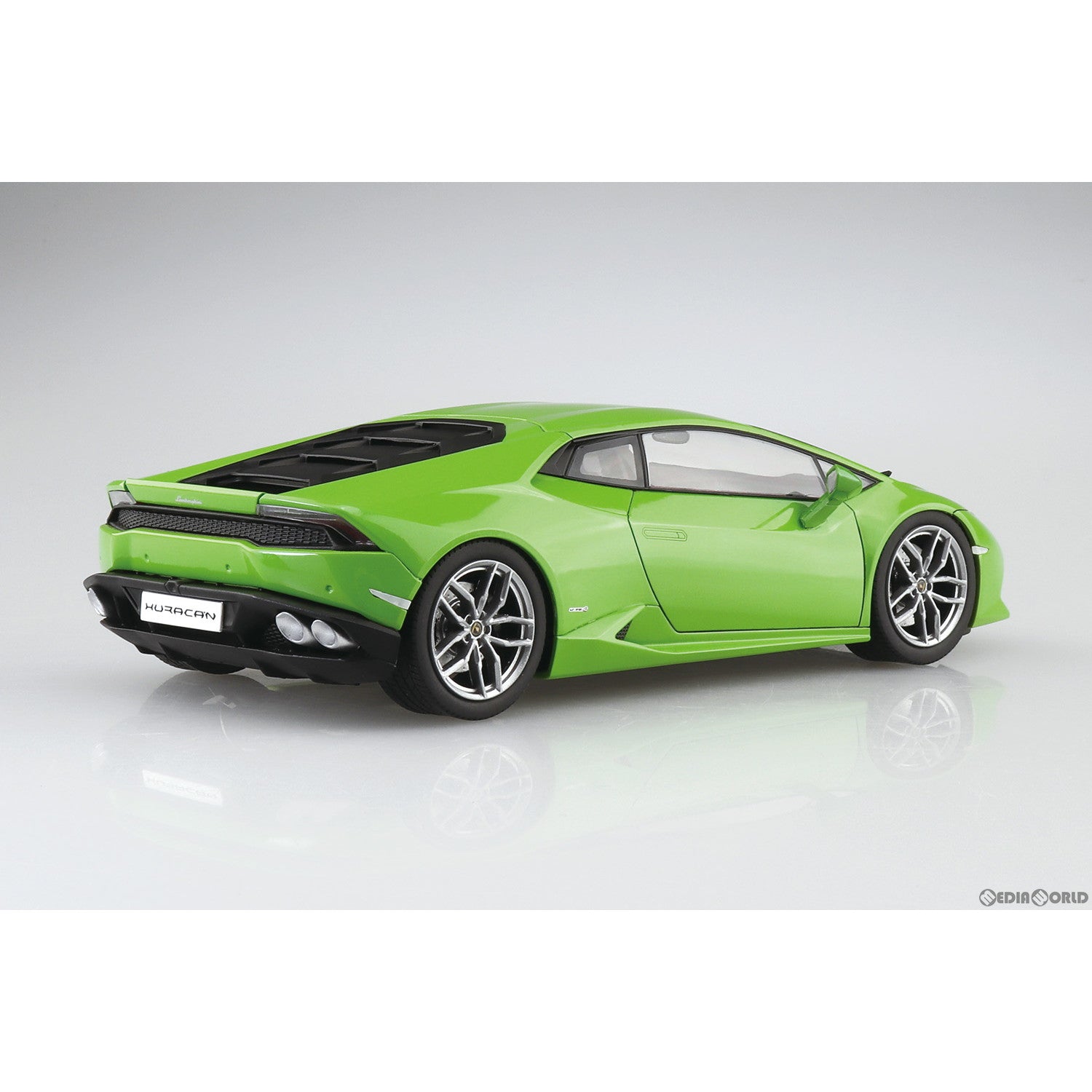 【新品即納】[PTM] 1/24 プリペイントモデル No.4-A '14 ランボルギーニ ウラカン グリーン プラモデル(066423) アオシマ(20231202)