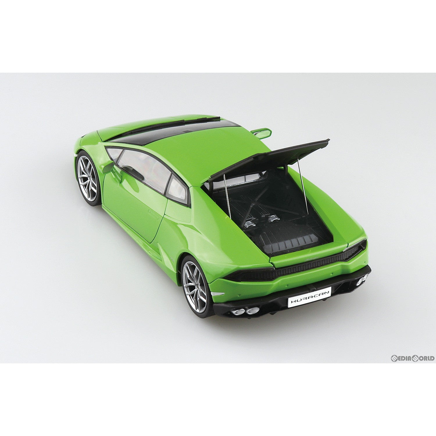 【新品即納】[PTM] 1/24 プリペイントモデル No.4-A '14 ランボルギーニ ウラカン グリーン プラモデル(066423) アオシマ(20231202)