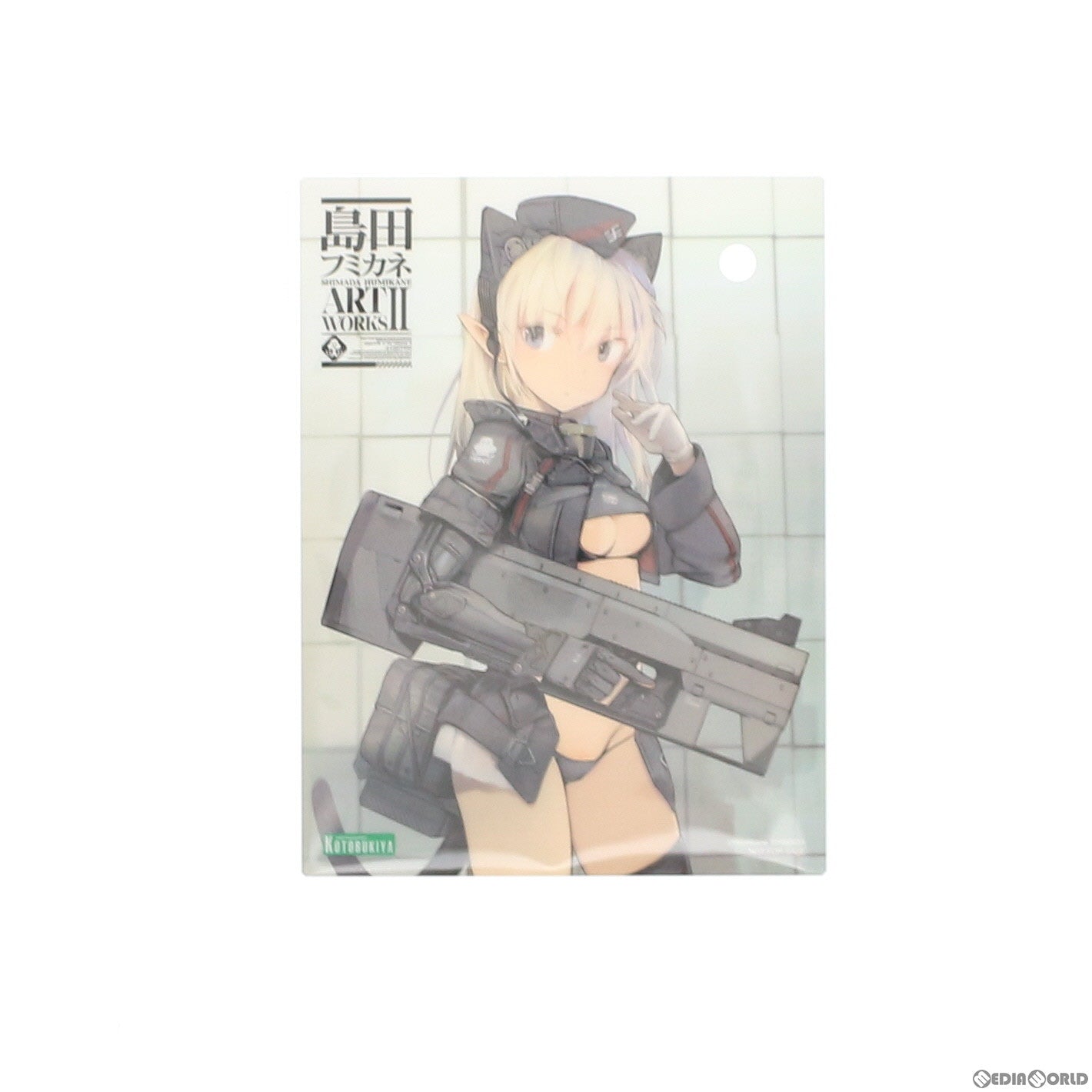 【中古即納】[PTM] (特典単品)アルシア フライングベース・ネオ対応アクリルプリントプレート コトブキヤショップ限定特典 島田フミカネ ART WORKS II プラモデル(TT770) コトブキヤ(20220923)