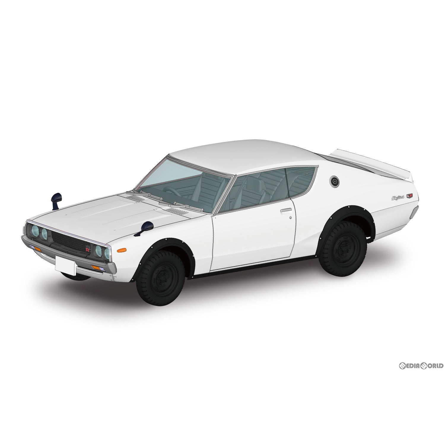 【新品】【お取り寄せ】[PTM] ザ・スナップキット No.18-B 1/32 ニッサン C110スカイラインGT-R(ホワイト) プラモデル(064658) アオシマ(20230520)