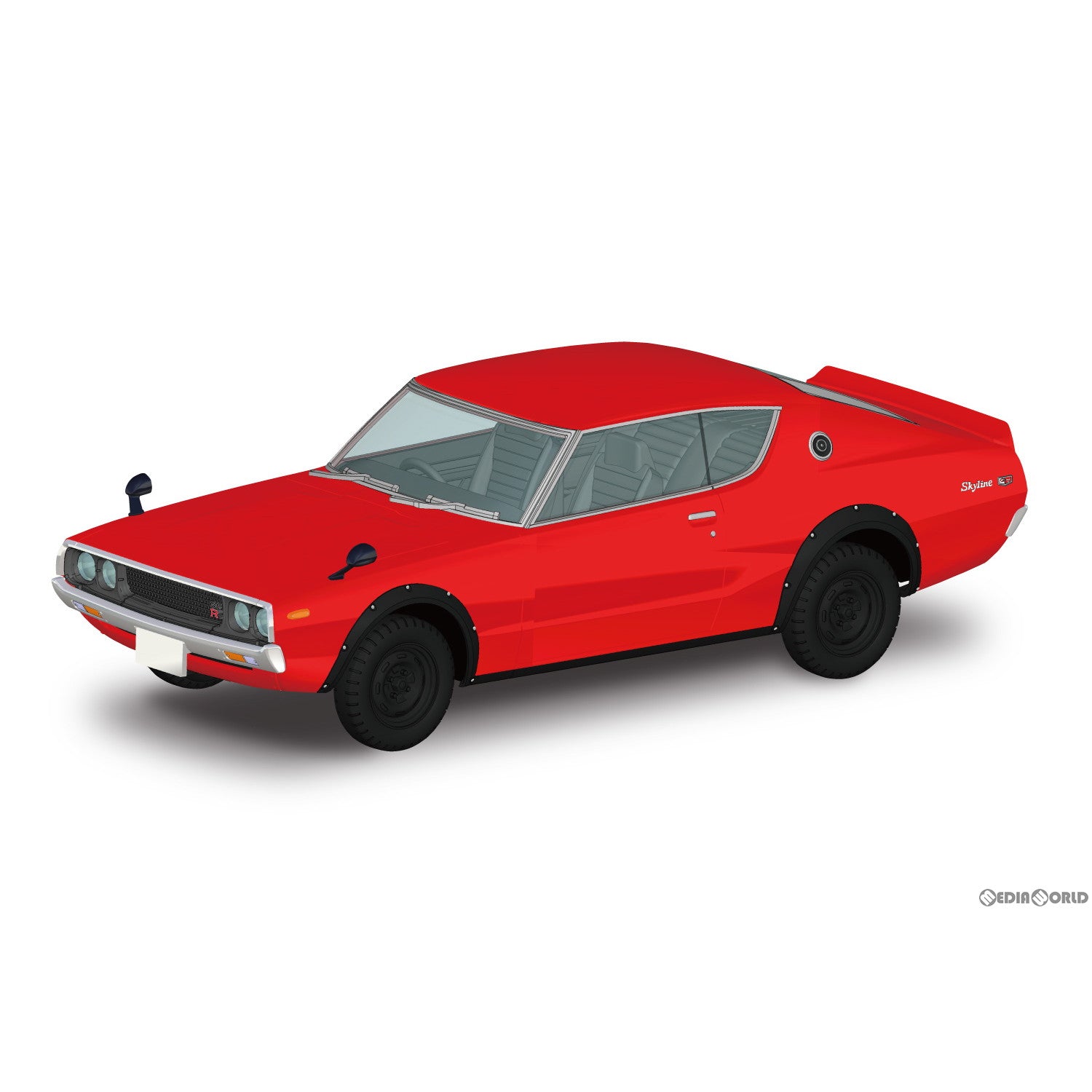 【新品】【お取り寄せ】[PTM] ザ・スナップキット No.18-C 1/32 ニッサン C110スカイラインGT-R(レッド) プラモデル(064665) アオシマ(20230520)