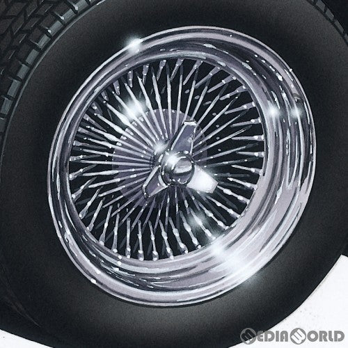 【新品】【お取り寄せ】[PTM] ザ・チューンドパーツ No.109 1/24 ワイヤーホイール(シルバーメッキ) 13インチ プラモデル(066263) アオシマ(20230518)