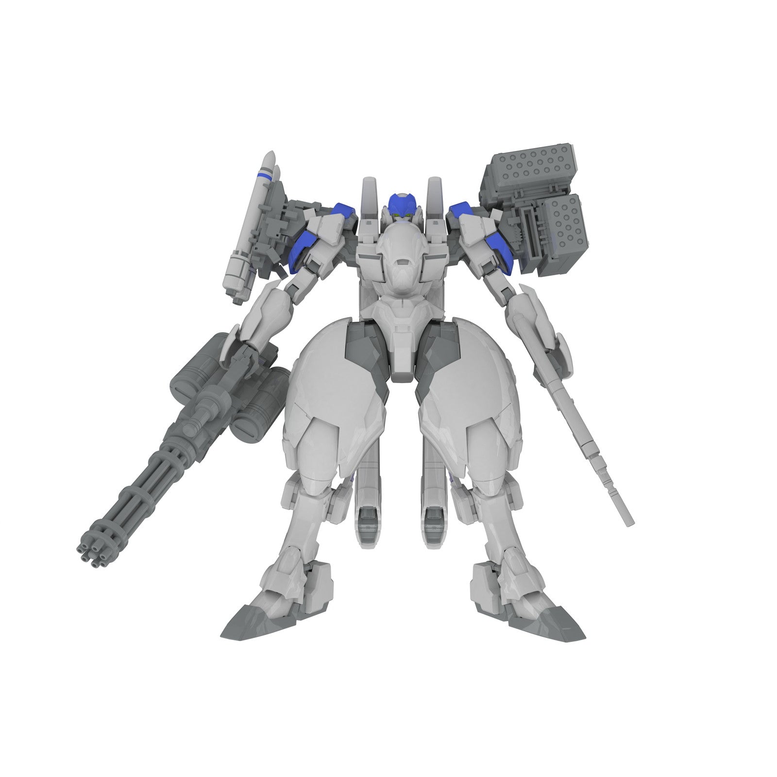 【中古即納】[PTM] (再販) 1/35 X-4+(PD-802) 装甲歩兵用 武装セット3[武装取り付け用肩パーツ&DRu35 MLC&R25ロケット&M7Aガトリング砲] POWERDoLLS2(パワードール2) プラモデル(PP161) PLUM(プラム)(20241026)