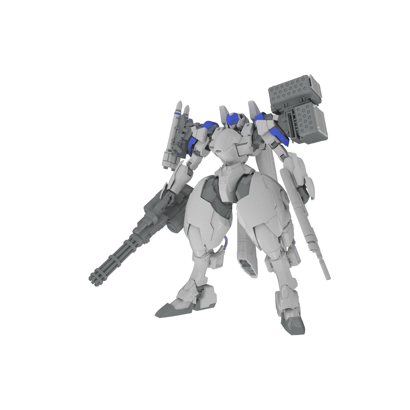 【中古即納】[PTM] (再販) 1/35 X-4+(PD-802) 装甲歩兵用 武装セット3[武装取り付け用肩パーツ&DRu35 MLC&R25ロケット&M7Aガトリング砲] POWERDoLLS2(パワードール2) プラモデル(PP161) PLUM(プラム)(20241026)