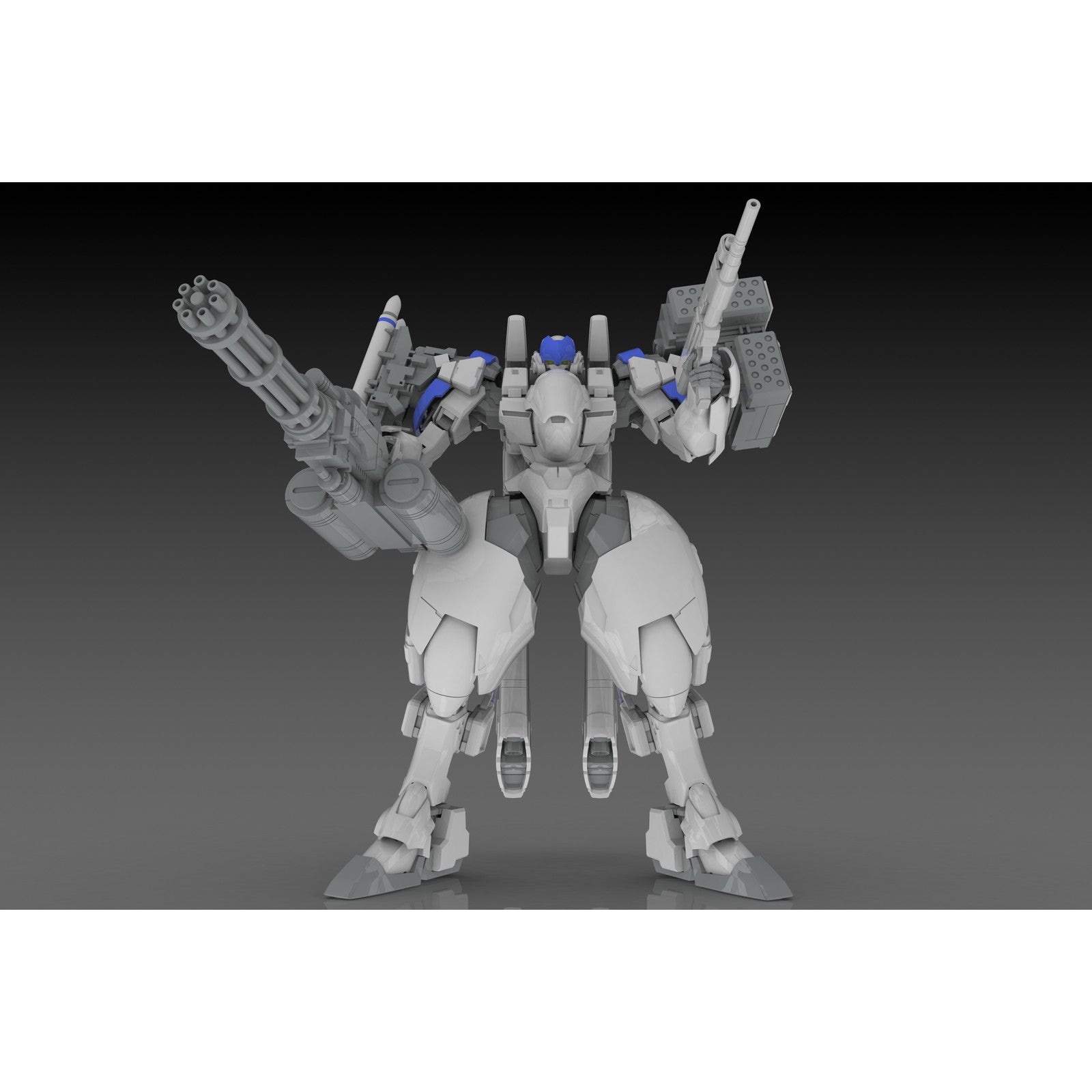 【中古即納】[PTM] (再販) 1/35 X-4+(PD-802) 装甲歩兵用 武装セット3[武装取り付け用肩パーツ&DRu35 MLC&R25ロケット&M7Aガトリング砲] POWERDoLLS2(パワードール2) プラモデル(PP161) PLUM(プラム)(20241026)