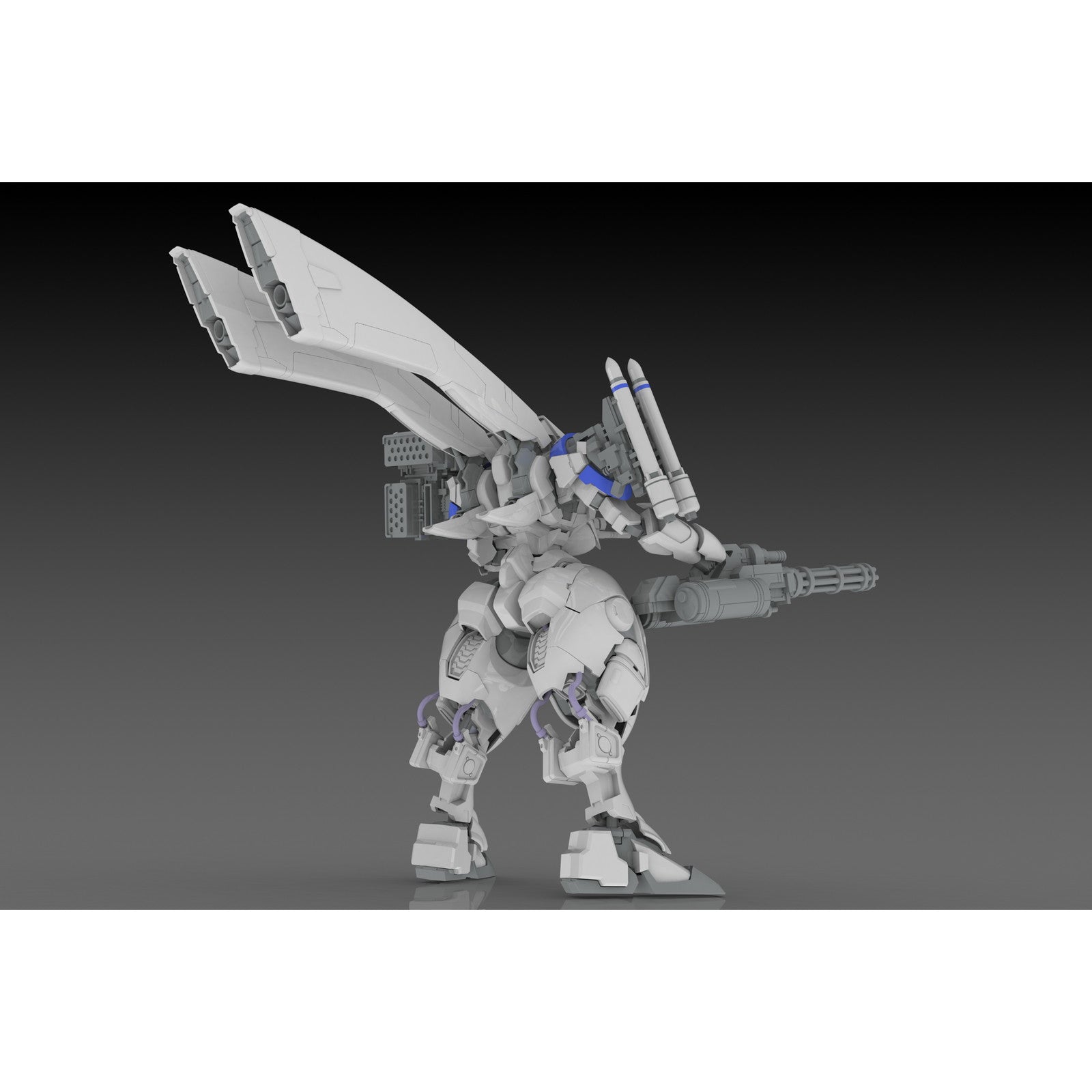 【中古即納】[PTM] (再販) 1/35 X-4+(PD-802) 装甲歩兵用 武装セット3[武装取り付け用肩パーツ&DRu35 MLC&R25ロケット&M7Aガトリング砲] POWERDoLLS2(パワードール2) プラモデル(PP161) PLUM(プラム)(20241026)