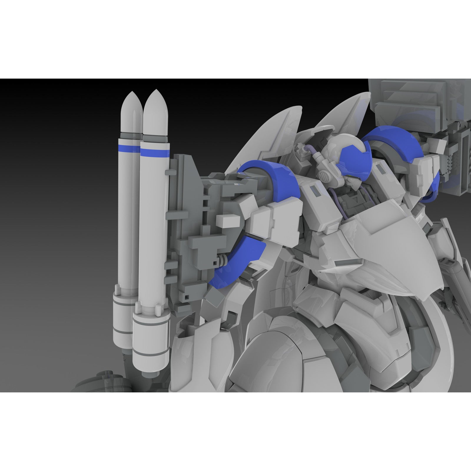 【中古即納】[PTM] (再販) 1/35 X-4+(PD-802) 装甲歩兵用 武装セット3[武装取り付け用肩パーツ&DRu35 MLC&R25ロケット&M7Aガトリング砲] POWERDoLLS2(パワードール2) プラモデル(PP161) PLUM(プラム)(20241026)