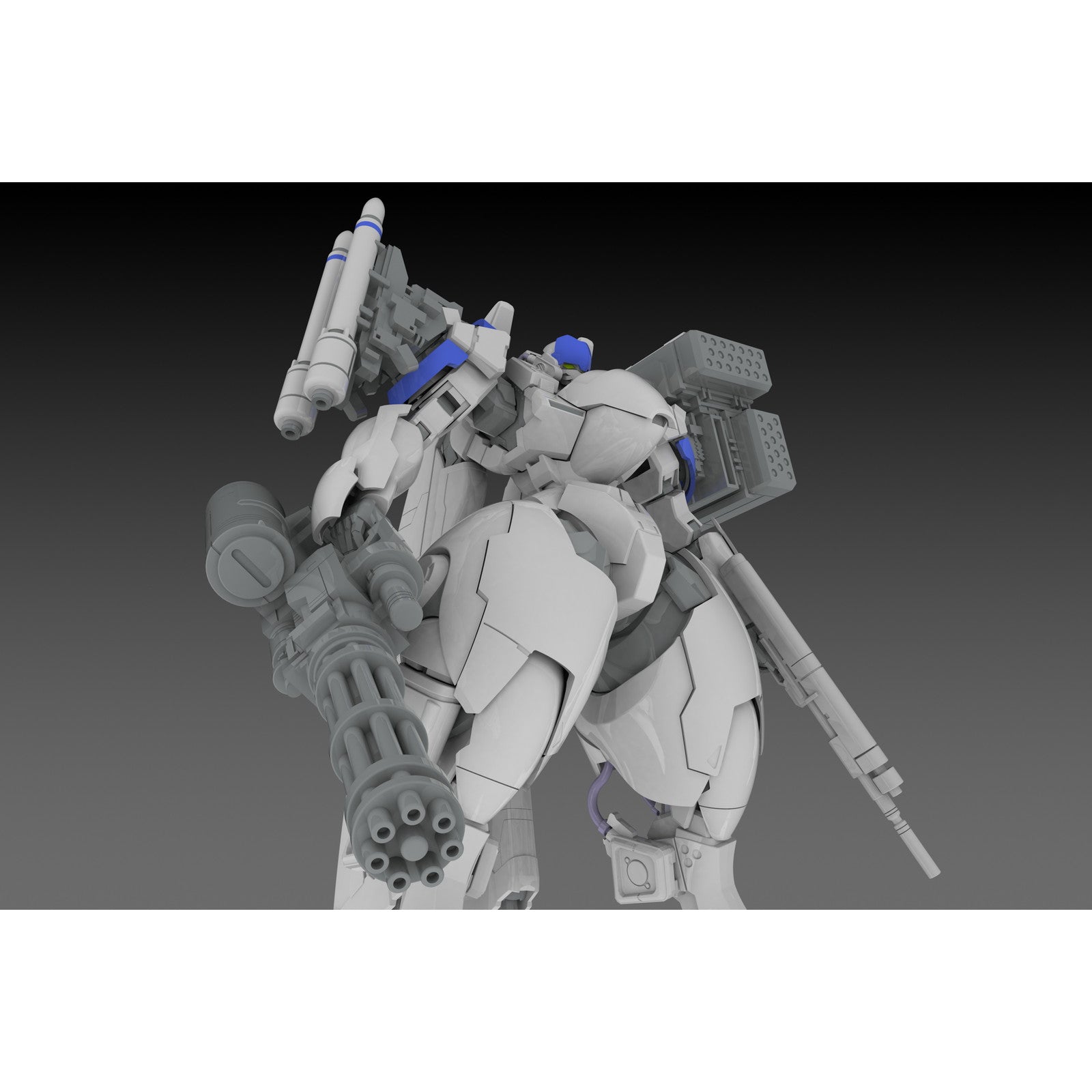 【中古即納】[PTM] (再販) 1/35 X-4+(PD-802) 装甲歩兵用 武装セット3[武装取り付け用肩パーツ&DRu35 MLC&R25ロケット&M7Aガトリング砲] POWERDoLLS2(パワードール2) プラモデル(PP161) PLUM(プラム)(20241026)
