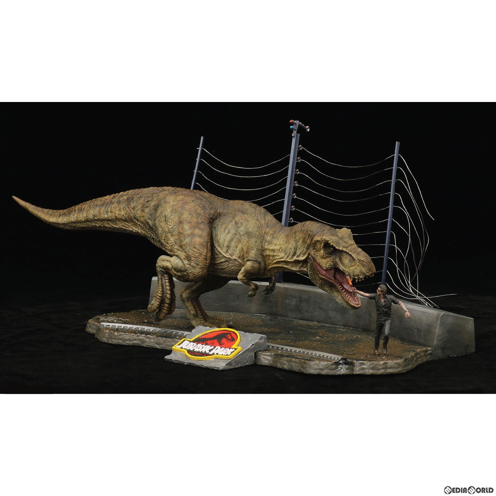【中古即納】[PTM] 1/35 ティラノサウルス・レックス ジュラシック・パーク プラスチックモデルキット プラモデル エクスプラス(20230727)