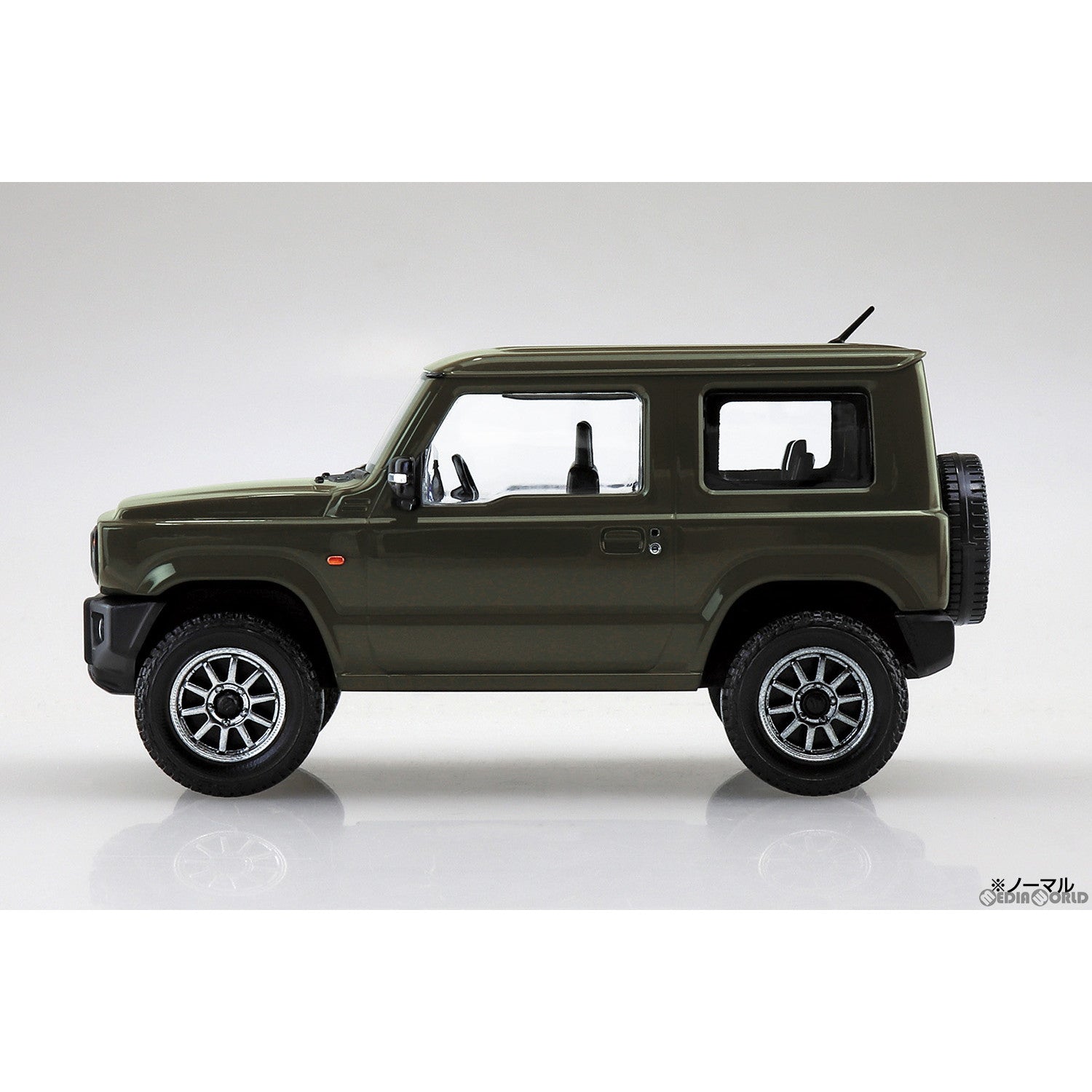 【新品即納】[PTM] ザ・スナップキット No.8-SP1 1/32 スズキ ジムニー カスタムホイール(ジャングルグリーン) プラモデル(066782) アオシマ(20230810)