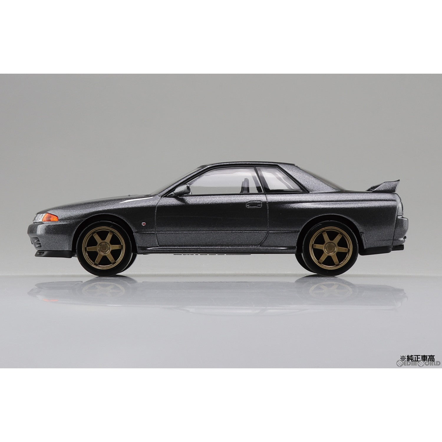 【新品即納】[PTM] ザ・スナップキット No.14-SP1 1/32 ニッサン R32スカイラインGT-R カスタムホイール(ガングレーメタリック) プラモデル(066348) アオシマ(20230715)